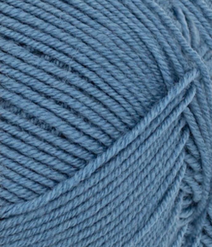 UT KlompeLOMPE Tynn Merinoull 6033 Jeansblå